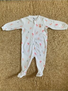 ✨ (5 for $20) Pekkle White Bunny Footie